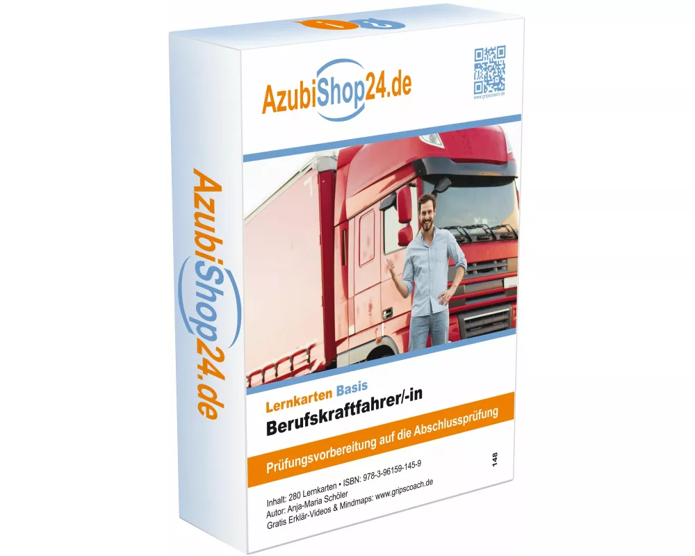 AzubiShop24.de Basis-Lernkarten Berufskraftfahrer/in