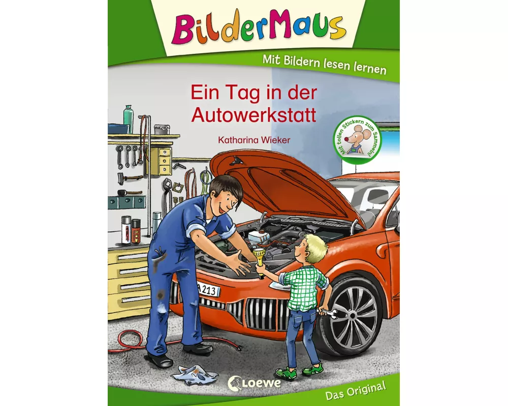 Bildermaus - Ein Tag in der Autowerkstatt