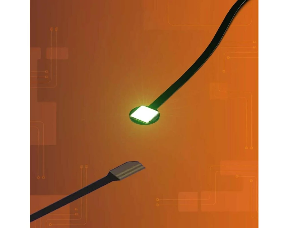 Light My Bricks 2.0 Astro LED Gross Hell-Grün mit 30 cm Flachkabel 4er Pack