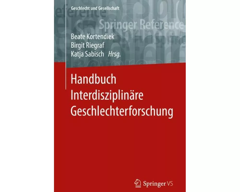 Handbuch Interdisziplinäre Geschlechterforschung