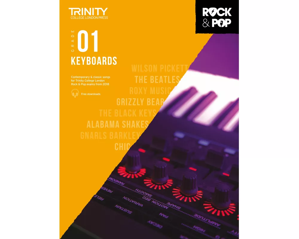Trinity College London Rock & Pop 2018 Keyboards Grade 1