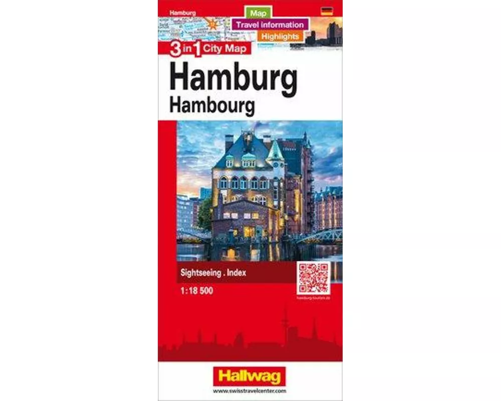 Hallwag Stadtplan Hamburg