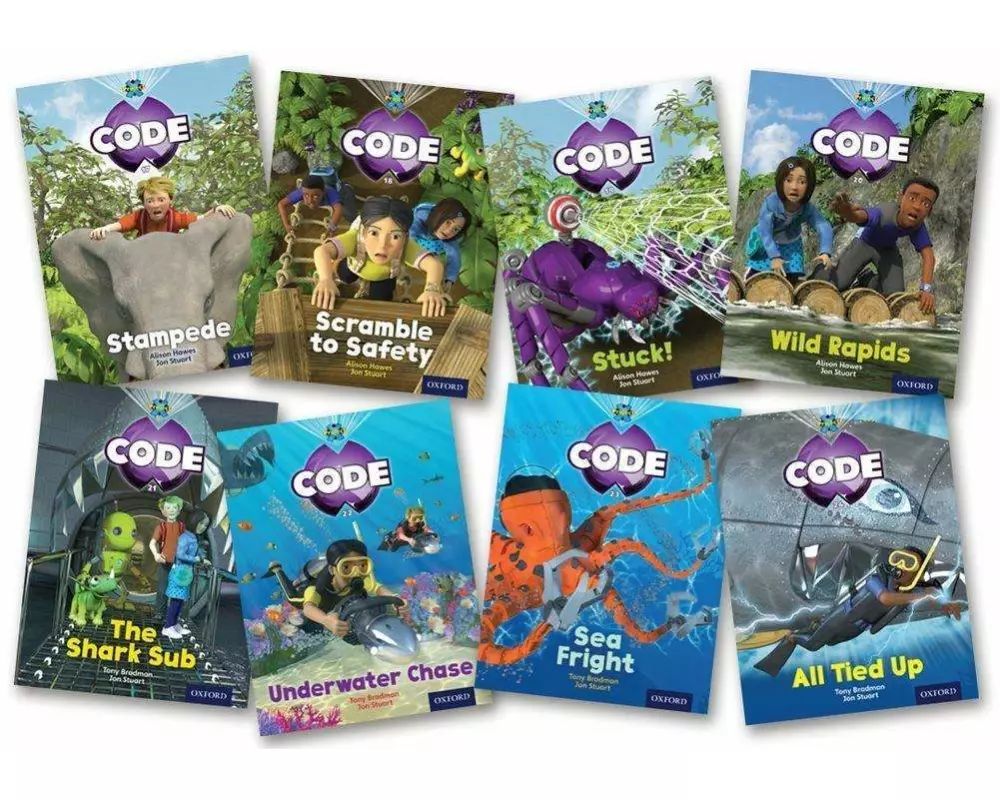 Project X Code: Jungle Trail & Shark Dive Pack of 8