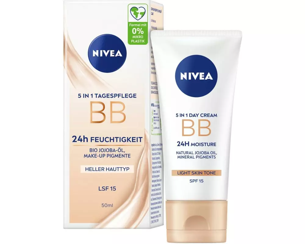 NIVEA Tagescrème 5in1 BB Hell LSF 15 50 ml