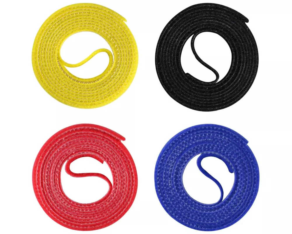 Label-the-cable Klettband-Rolle ROLL STRAPS 16 mm x 1 m RGB, 4 Rollen