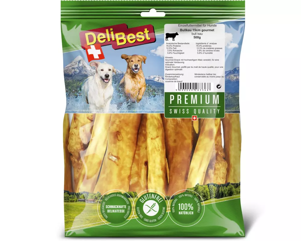 DeliBest Delibest Premium Bull Kau 15 cm gourmet 500 g