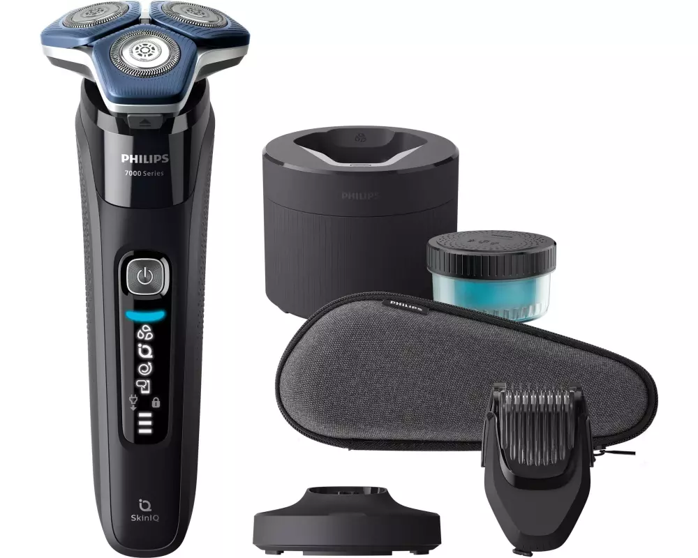Philips Herrenrasierer Series 7000 S7886/58 mit Reinigungsstation