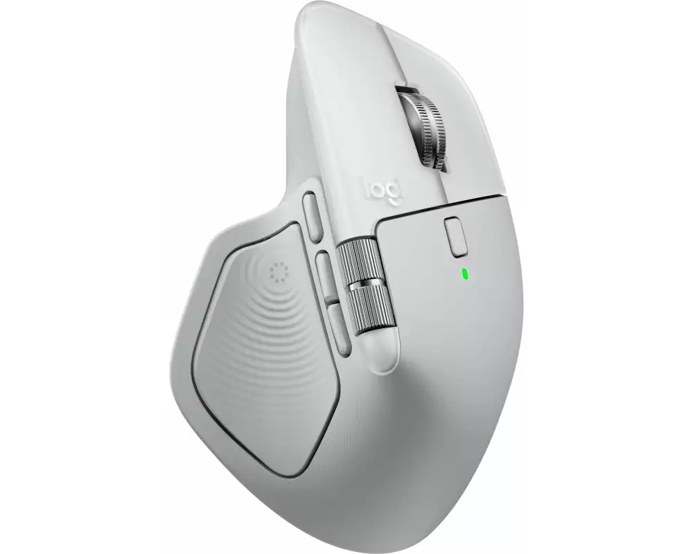 Logitech Maus MX Master 4 für Mac White Silver