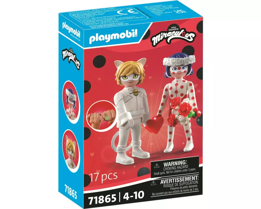 Playmobil Miraculous Ladybugs und Cat Noirs Hochzeitstraum 71865