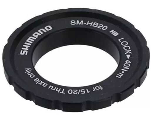 Shimano Lock-Ring SM-HB20 15/20 mm, Steckachse