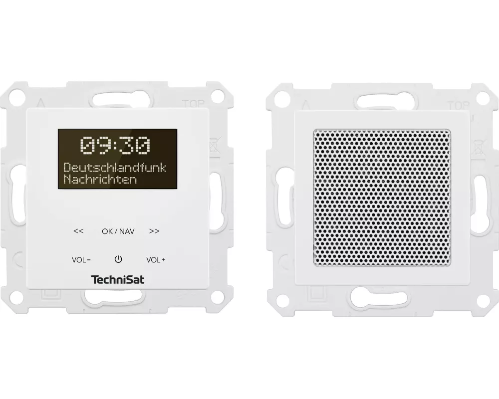 Technisat DAB+ Radio DigitRadio Up 55 Weiss