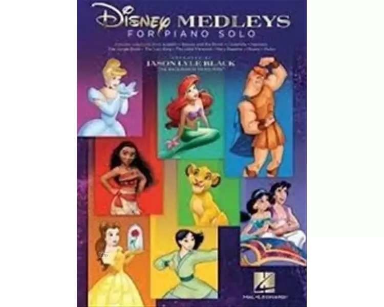Disney Medleys for Piano Solo