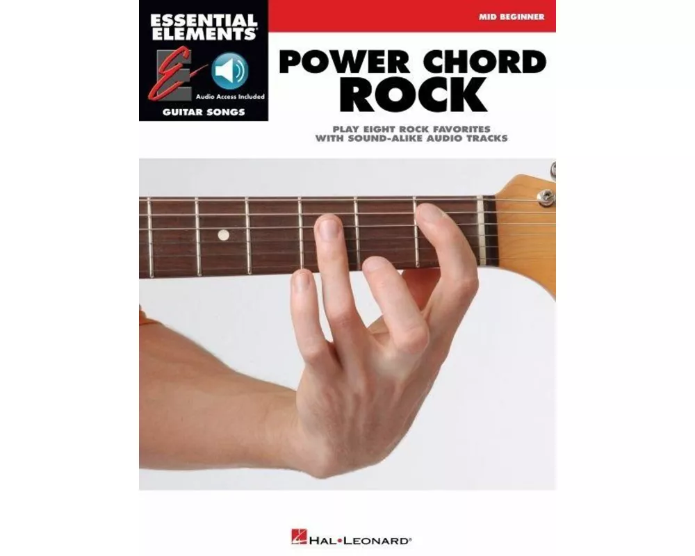 Power Chord Rock: Essential Elements Guitar Songs Book/Online Audio