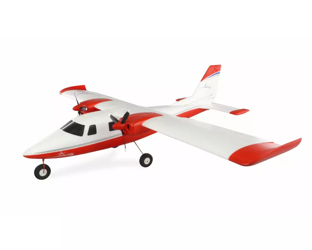 Amewi Motorflugzeug P68 Hochdecker 850 mm Rot, PNP