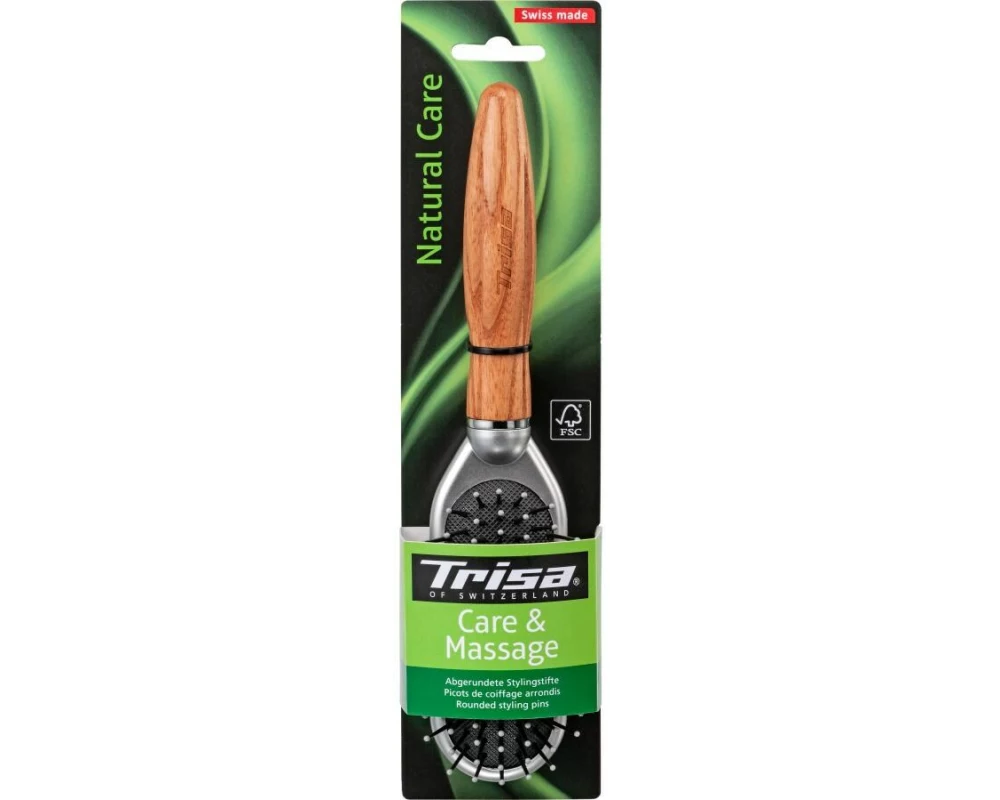 Trisa Haarbürste Natural Care Medium
