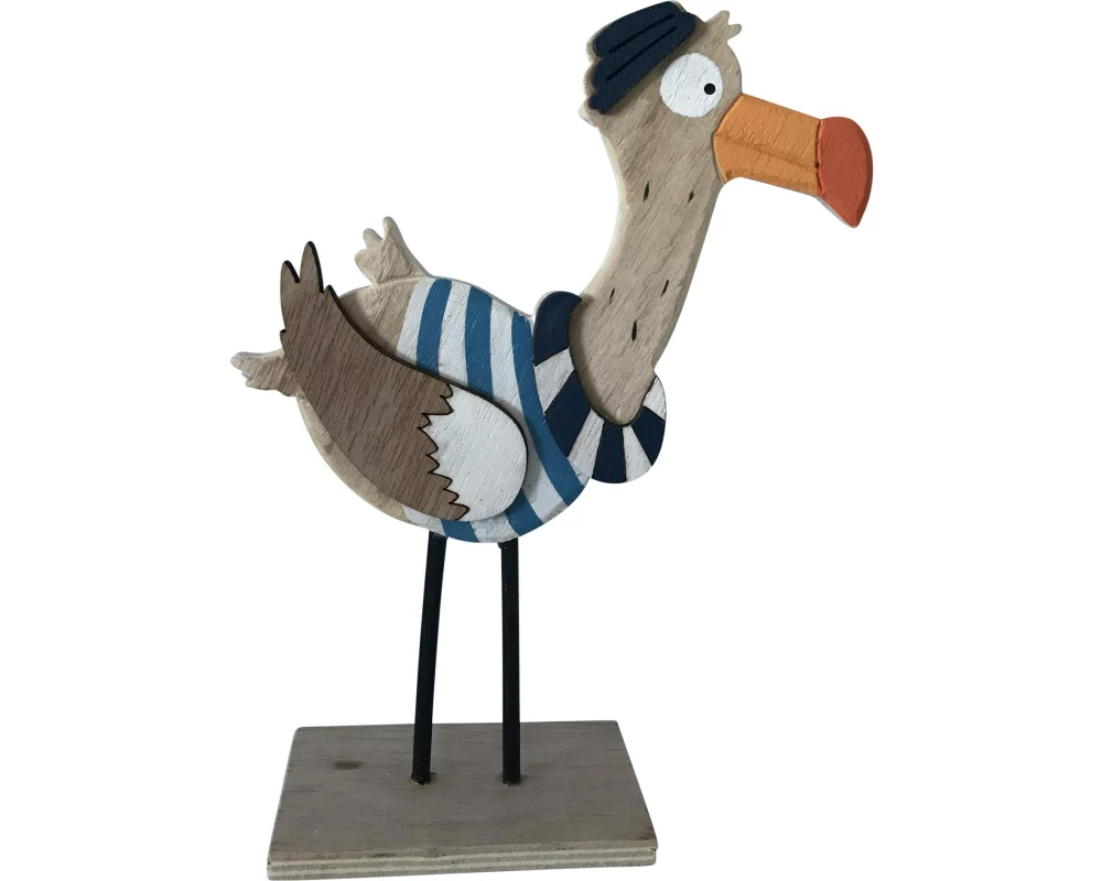 Dameco Aufsteller Möwe mit Schwimmring 5 cm x 18 cm