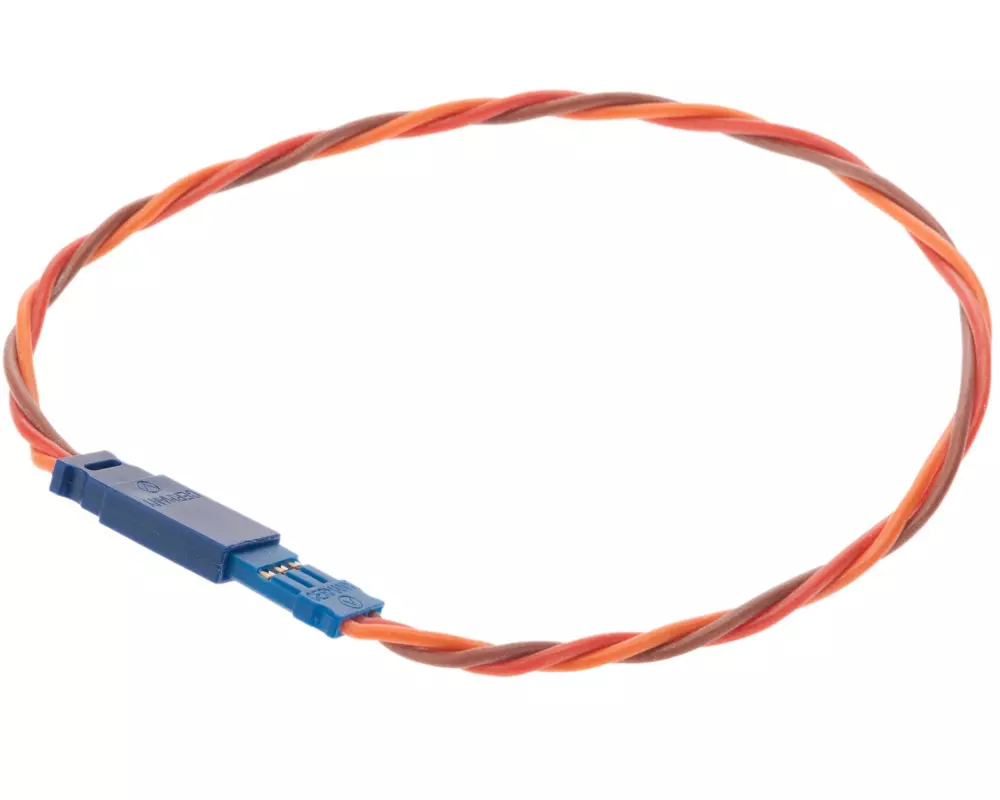 Muldental Servokabel verdrillt 50 cm JR-Stecker zu JR-Buchse