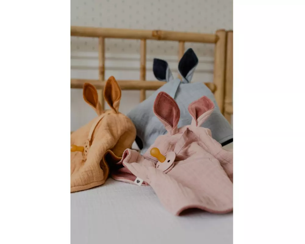 Bibs Kangaroo Bio-Baumwolle Musselin Känguru-Ohren