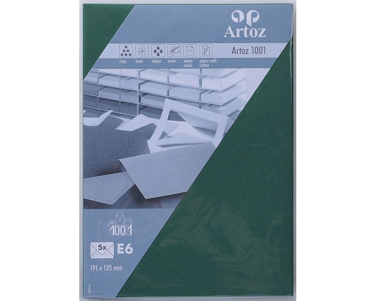 ARTOZ Couverts 1001 E6 107374183 100g, racing green 5 Stück