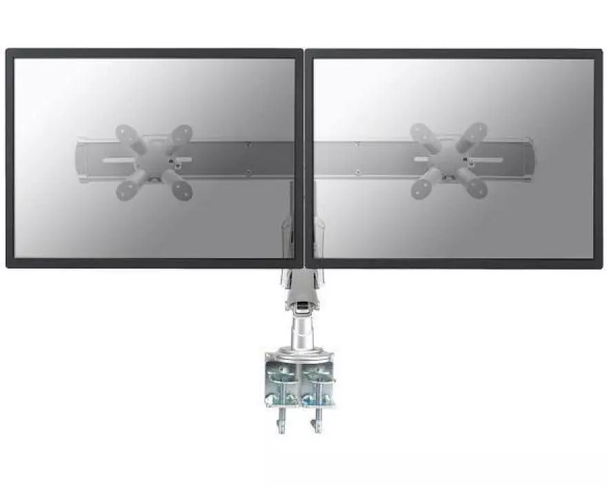 NEOMOUNTS Tischhalterung FPMA-D940D bis 15 kg – Silber