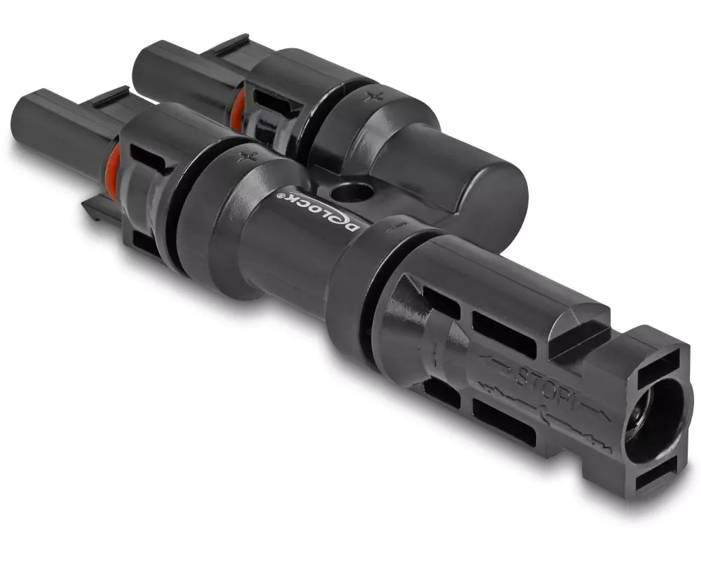 Delock DL4 Solar Konnektor 1x Stecker zu 2x Buchse, IP67