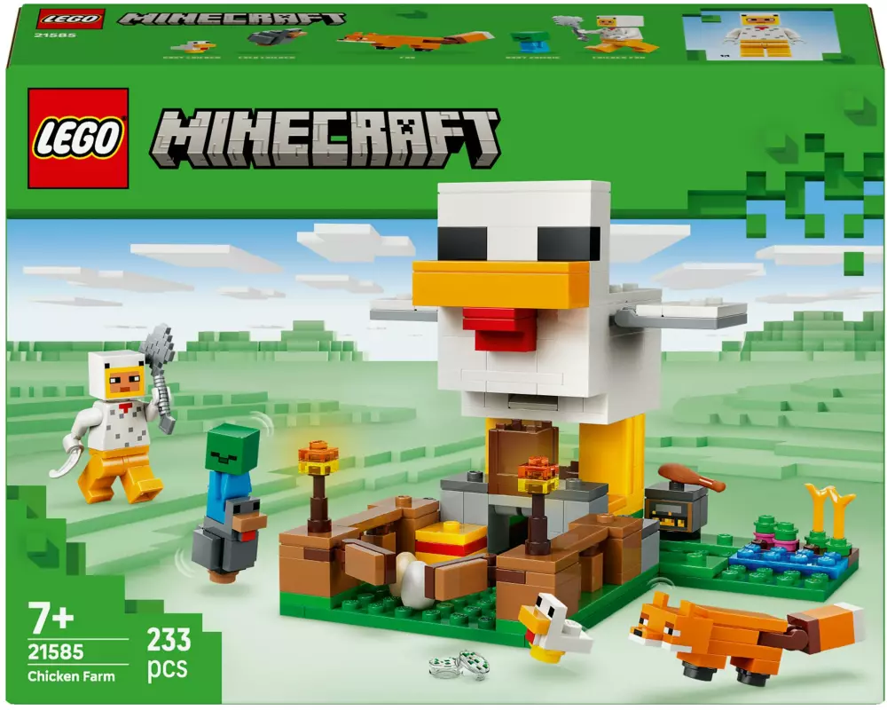LEGO Minecraft Hühnerfarm 21585