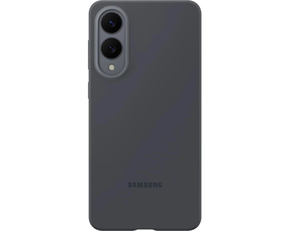 Samsung Back Cover Silicone Galaxy S25 Edge Schwarz