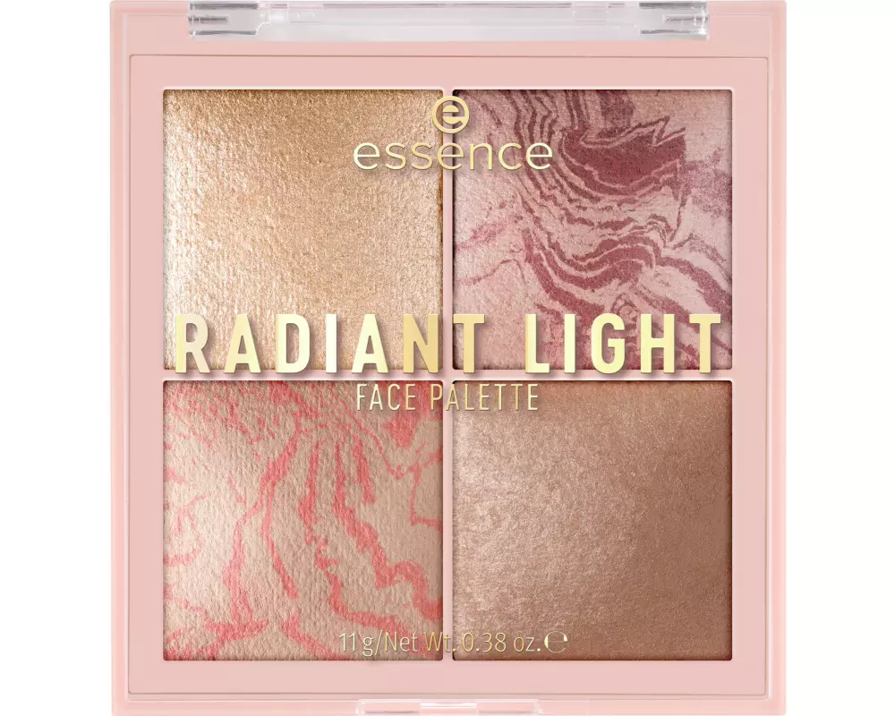 essence Radiant Light Face Palette 10 Glow Icon