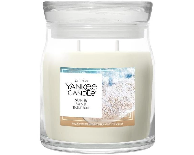 Yankee Candle Signature Duftkerze Sun & Sand Signature Medium Jar