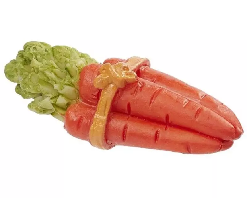 HobbyFun Mini-Lebensmittel Karotten 1.5 x 1.5 x 3 cm