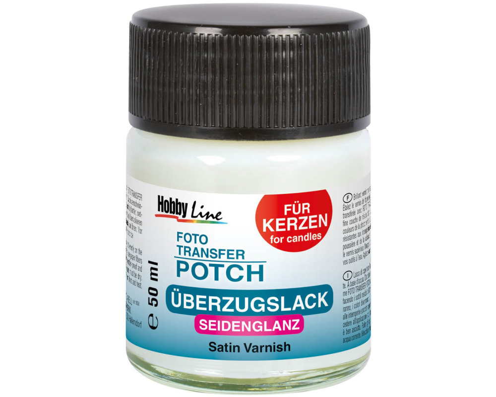 Kreul Foto Transfer Potch Überzugslack für Kerzen 50 ml