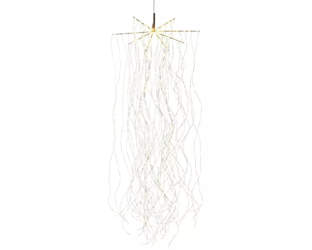 STT LED Lichterkette Angel Waterfall 220 Schwarz