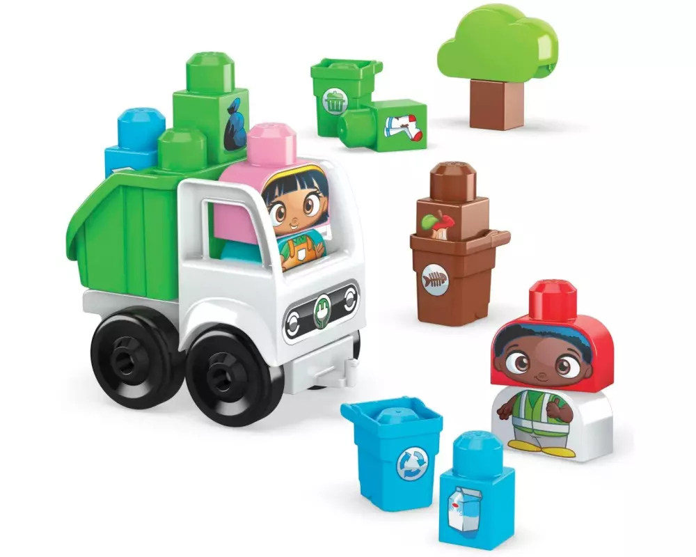 Mega Bloks Bausteine Green Town Sortier- und Recycling-Team