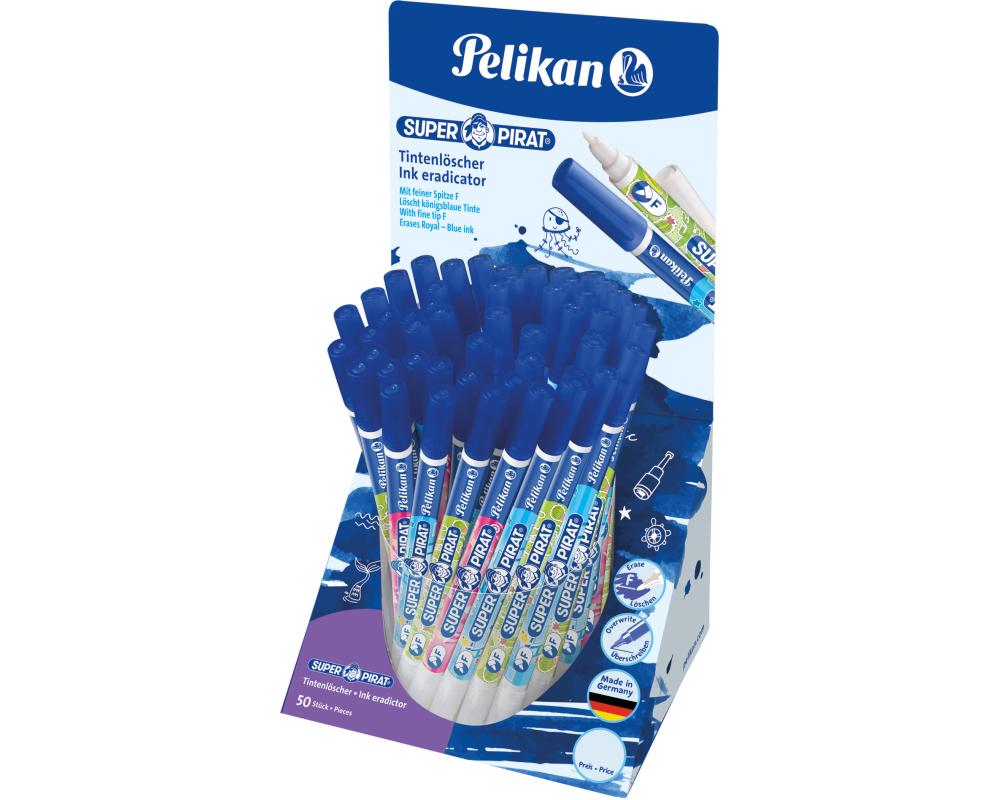 PELIKAN Tintenlöschstifte fein 987016 Super-Pirat 850