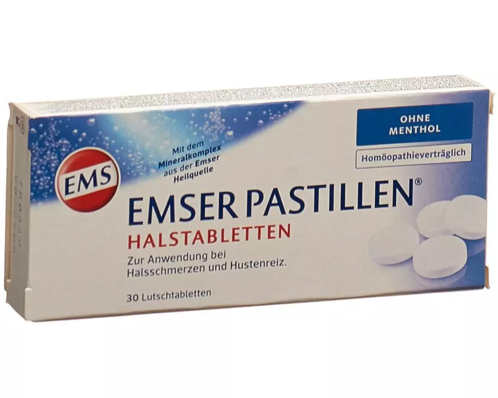 Emser Pastillen ohne Menthol 30 Lutschtabletten