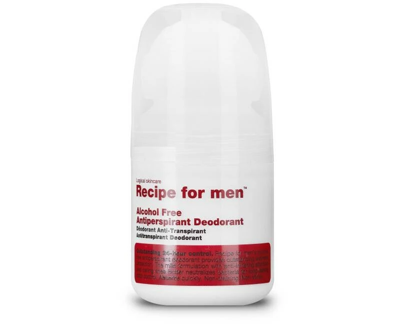 Recipe For Men Alcohol Free Antiperspirant Deodorant 60 ml