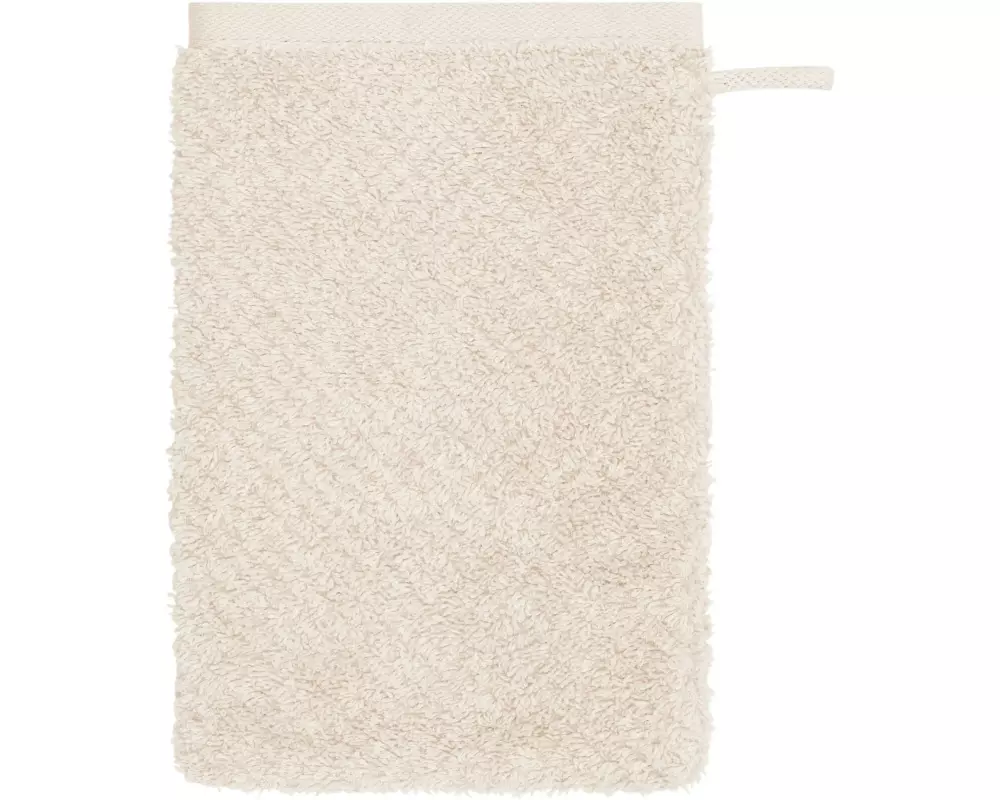 Cawö Waschhandschuh Pure 16 x 22 cm, Beige