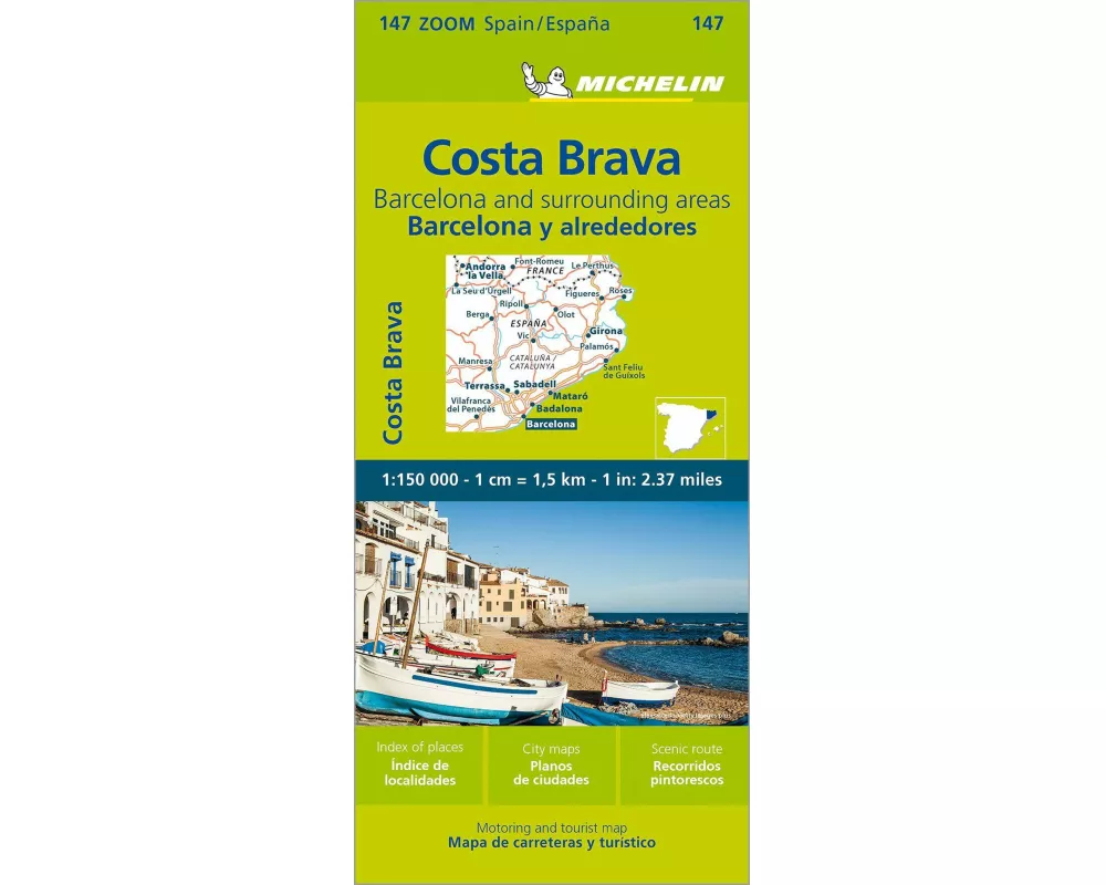 Michelin Costa Brava, Barcelona und Umgebung