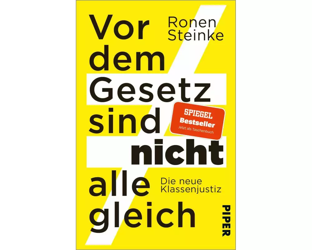 Vor dem Gesetz sind nicht alle gleich