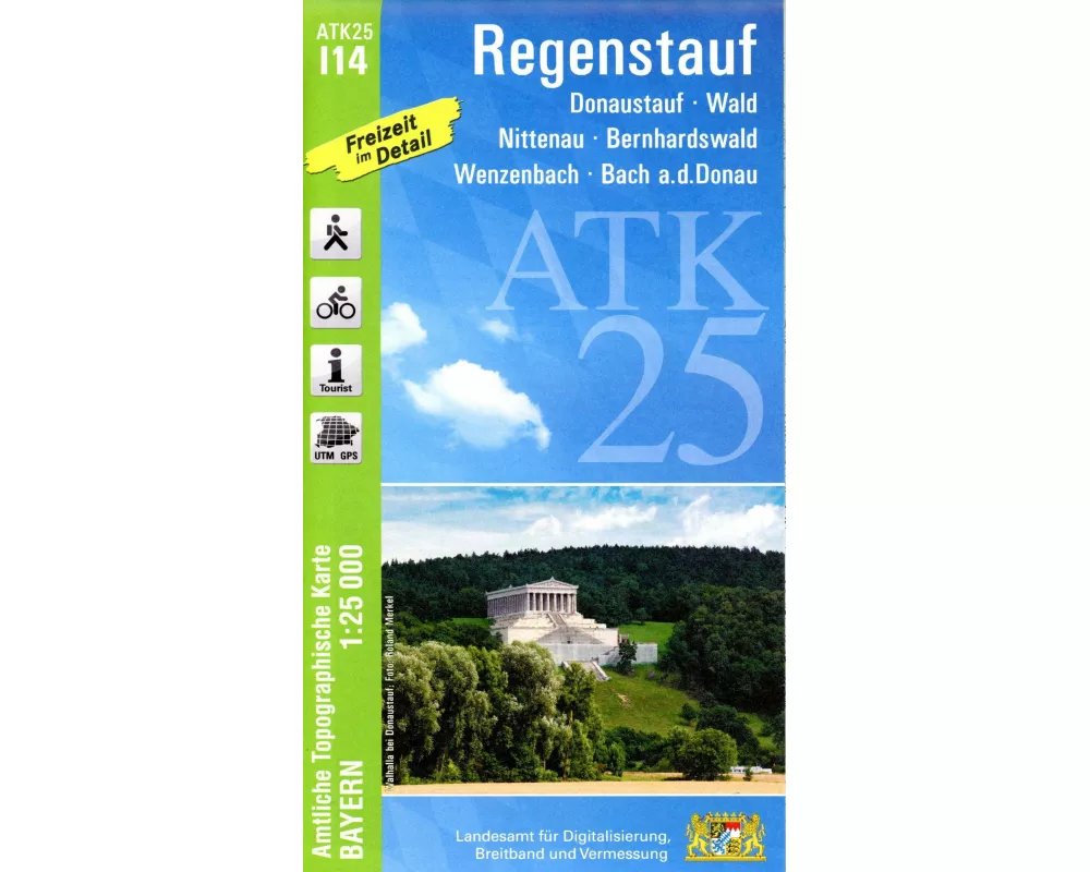 ATK25-I14 Regenstauf (Amtliche Topographische Karte 1:25000)