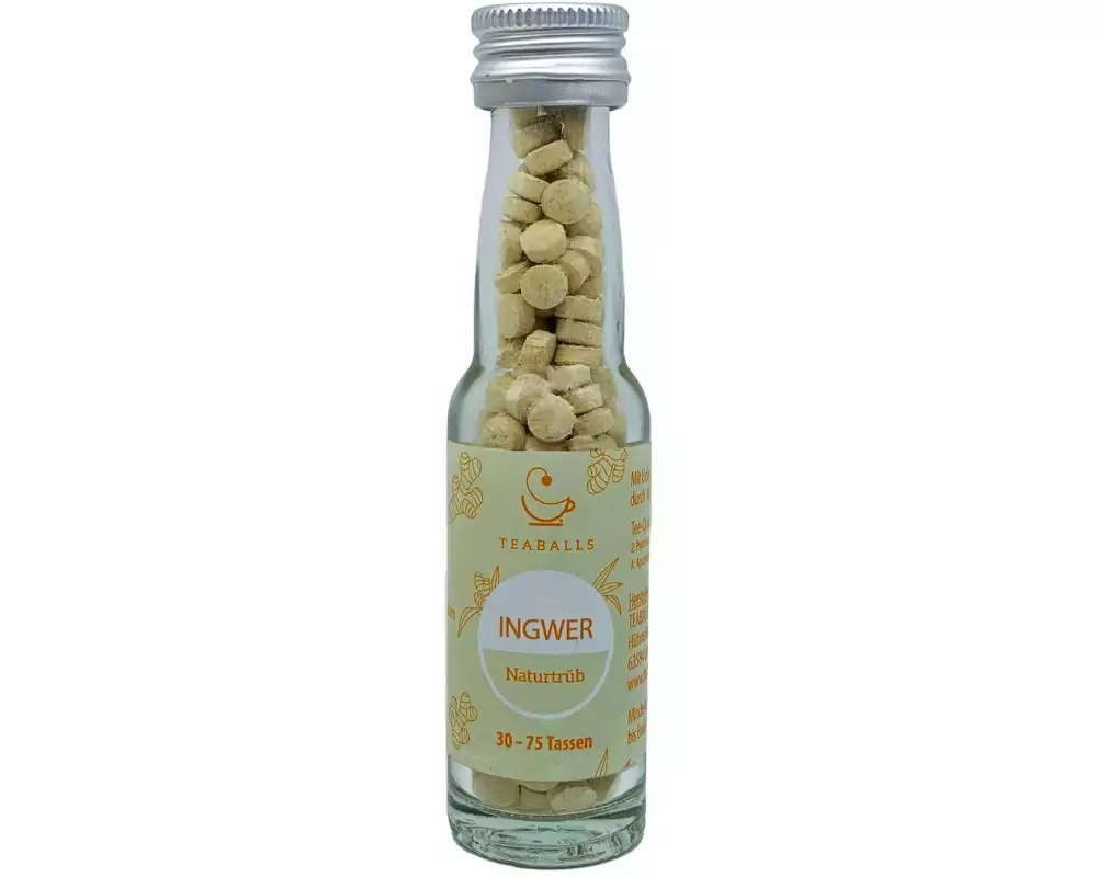 TEABALLS Teaballs Ingwer Naturtrüb 30-75 Tassen