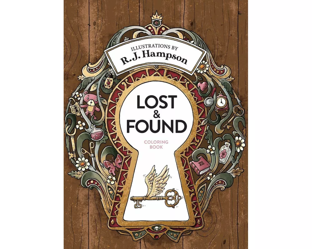 Lost & Found Coloring Book
