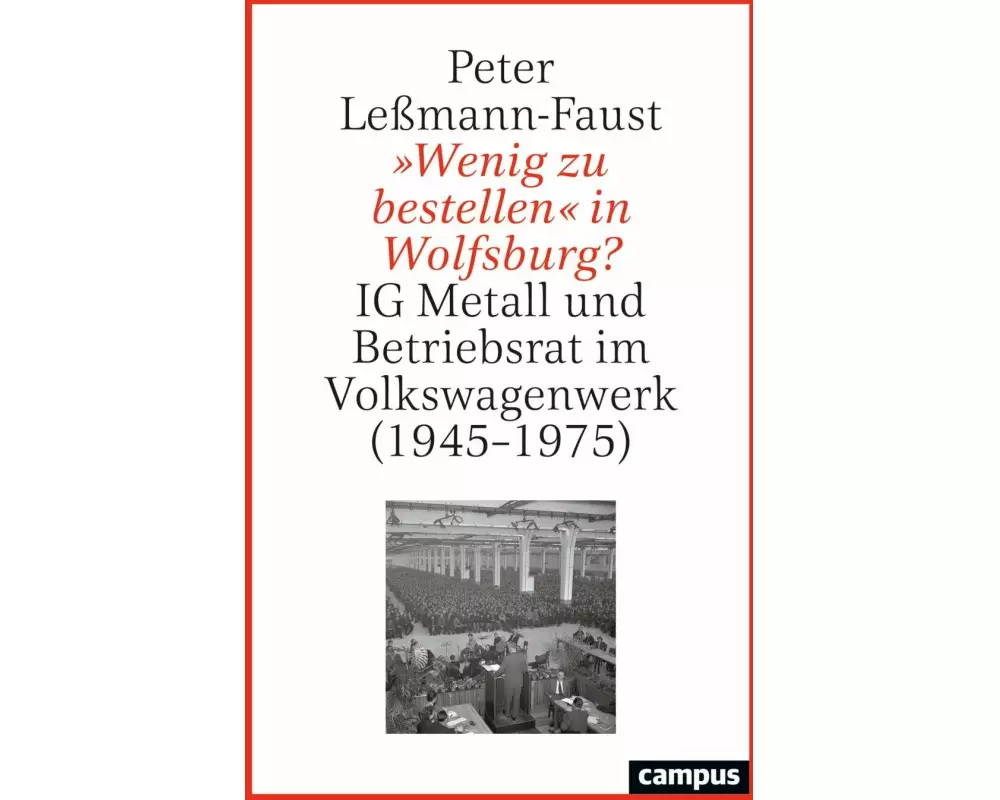 »Wenig zu bestellen« in Wolfsburg?