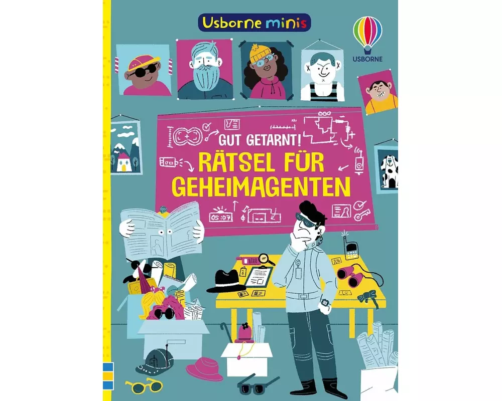 Usborne Minis: Gut getarnt! Rätsel für Geheimagenten