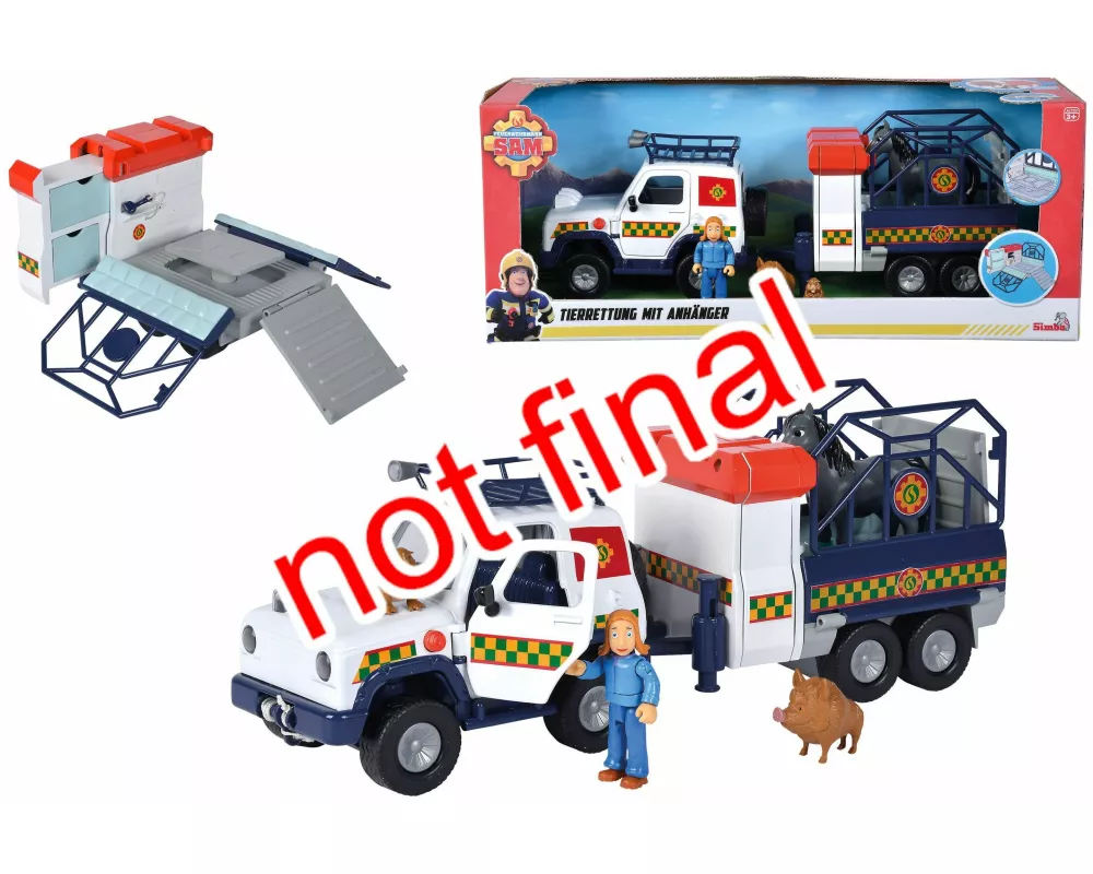 Sam Tierrettung mit Anhänger