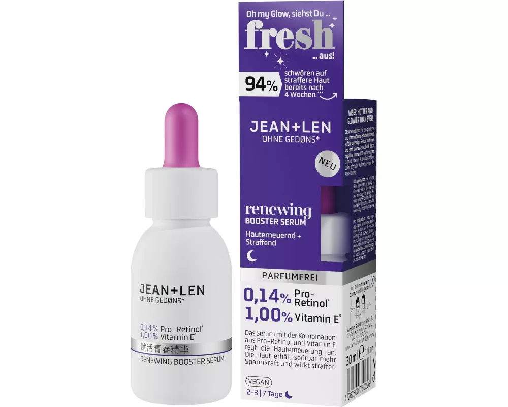 Jean & Len Gesichtsserum Renewing Booster 30 ml