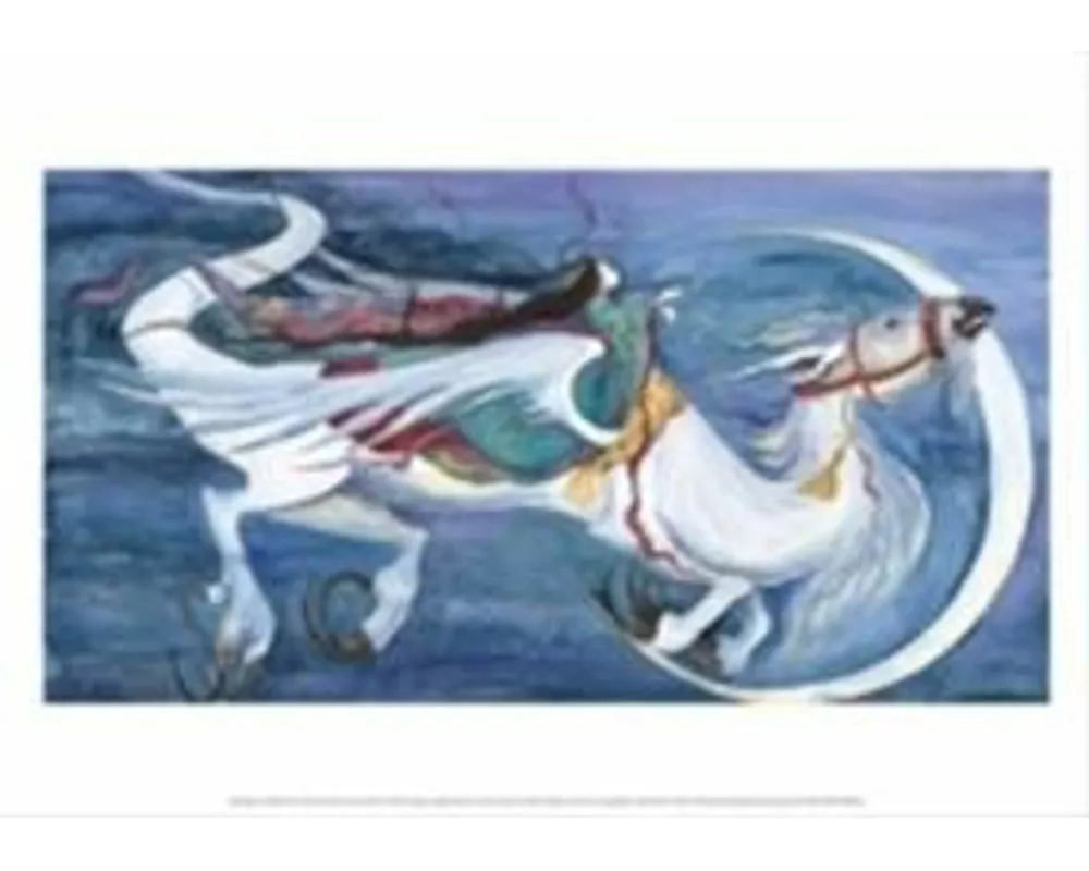 Jackie Morris Poster: My Dragon is Made from the Sun and the Star