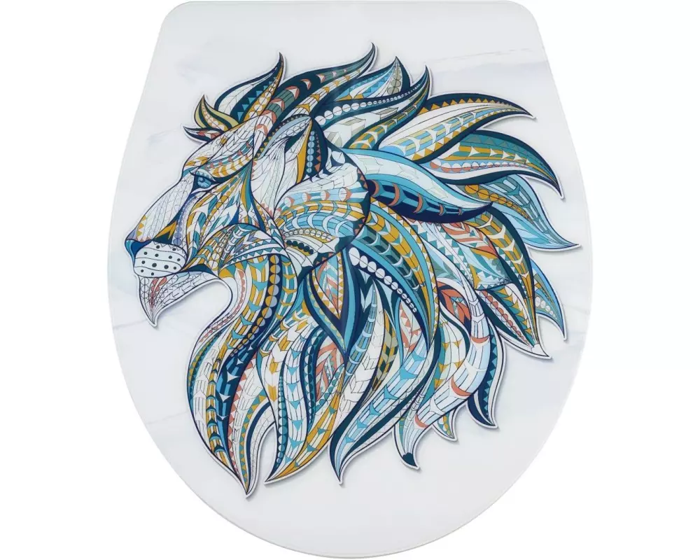 diaqua Toilettensitz Nancy Lion Mehrfarbig