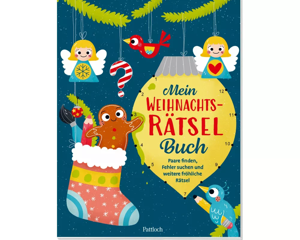 Mein Weihnachts-Rätselbuch