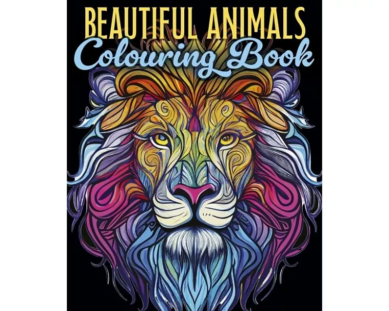 Beautiful Animals Colouring Book